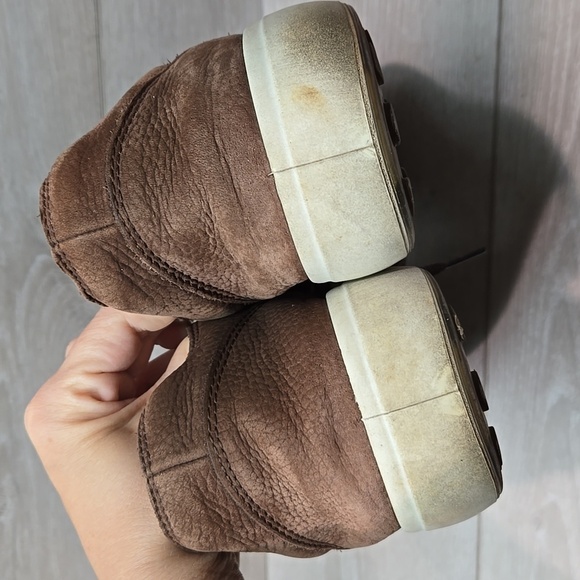 Ecco Mens Leathe Sneakers Shoes Sz 45/11-11.5 - Picture 6 of 11